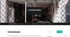 Desktop Screenshot of kookboekhandel.com